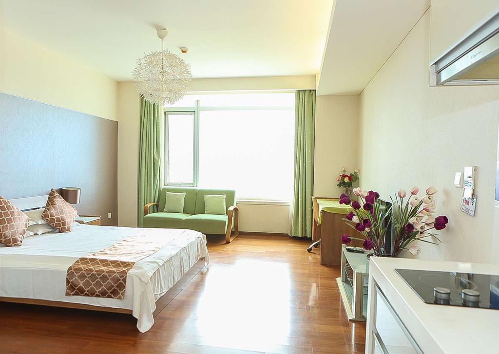 Tianjin Bangke Seaview Garden Hotel Apartment Exteriör bild