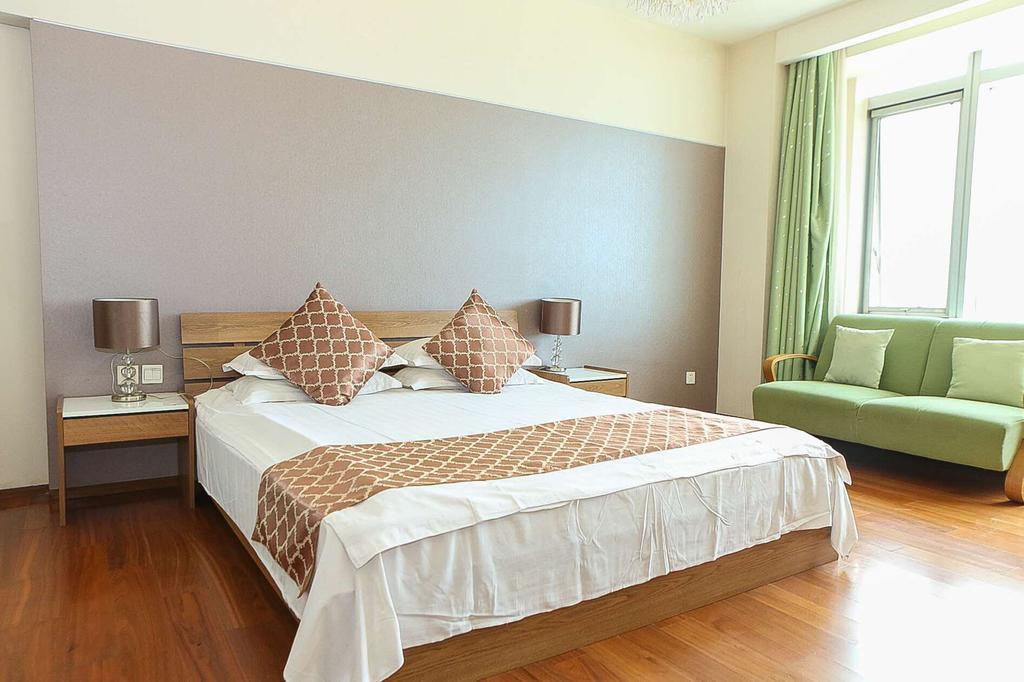 Tianjin Bangke Seaview Garden Hotel Apartment Exteriör bild