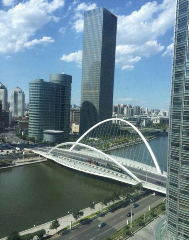 Tianjin Bangke Seaview Garden Hotel Apartment Exteriör bild