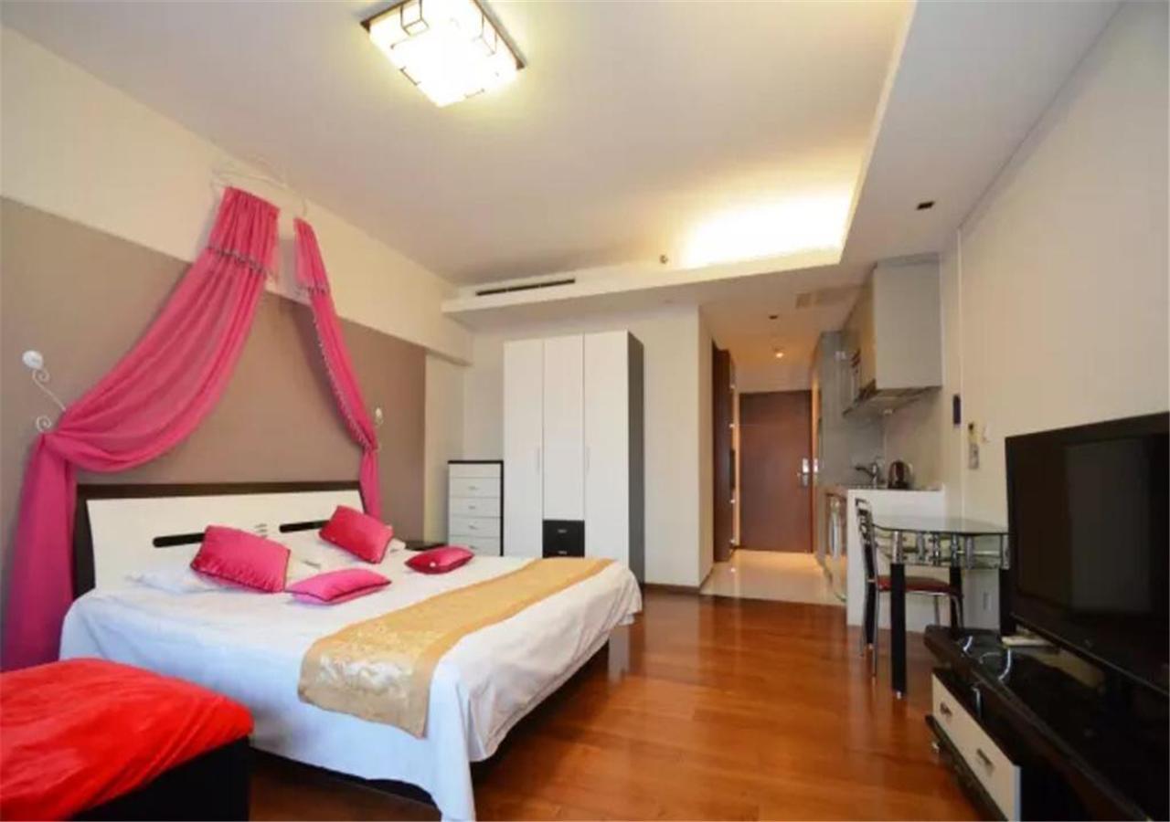 Tianjin Bangke Seaview Garden Hotel Apartment Exteriör bild