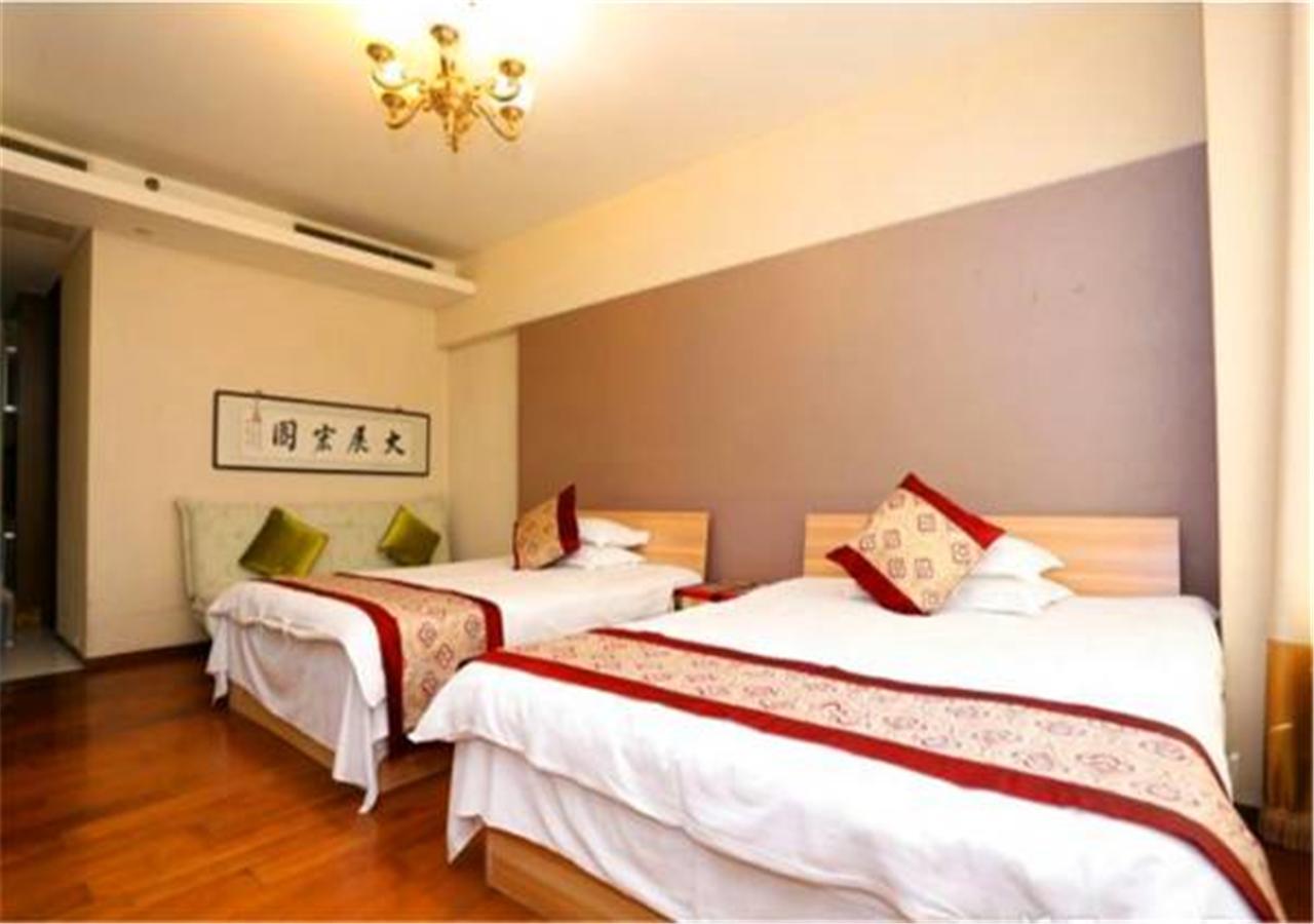 Tianjin Bangke Seaview Garden Hotel Apartment Exteriör bild